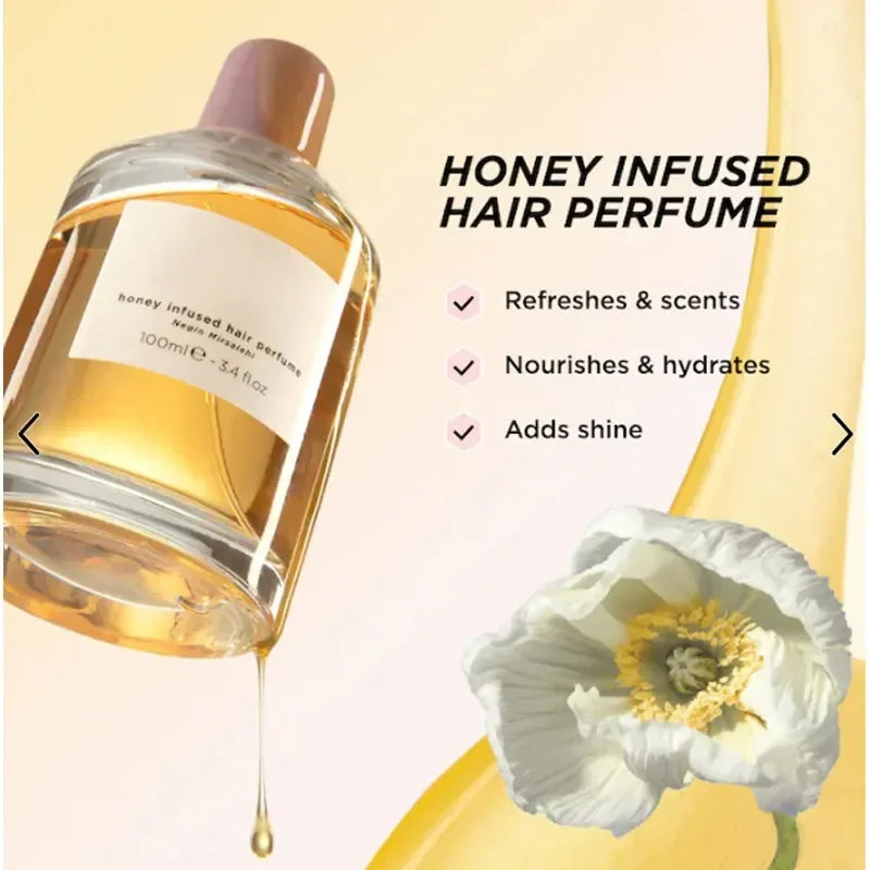 Honey nourishing hair oil Hair care fragrance A delicate fragrance that makes hair fragrant essential oil