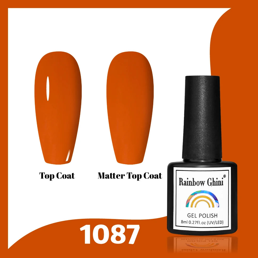 Gel Vernis à ongles semis permanents Paillettes 8Ml 150 couleurs