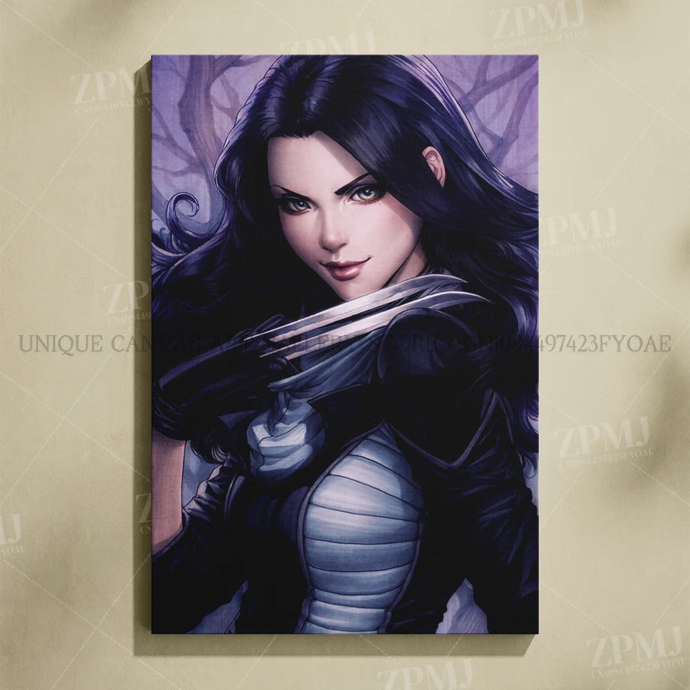 Marvel Comics Female Characters Canvas Pictures Home Decoration Paintings Poster HD Prints Wall Art The Avengers Room Frameless