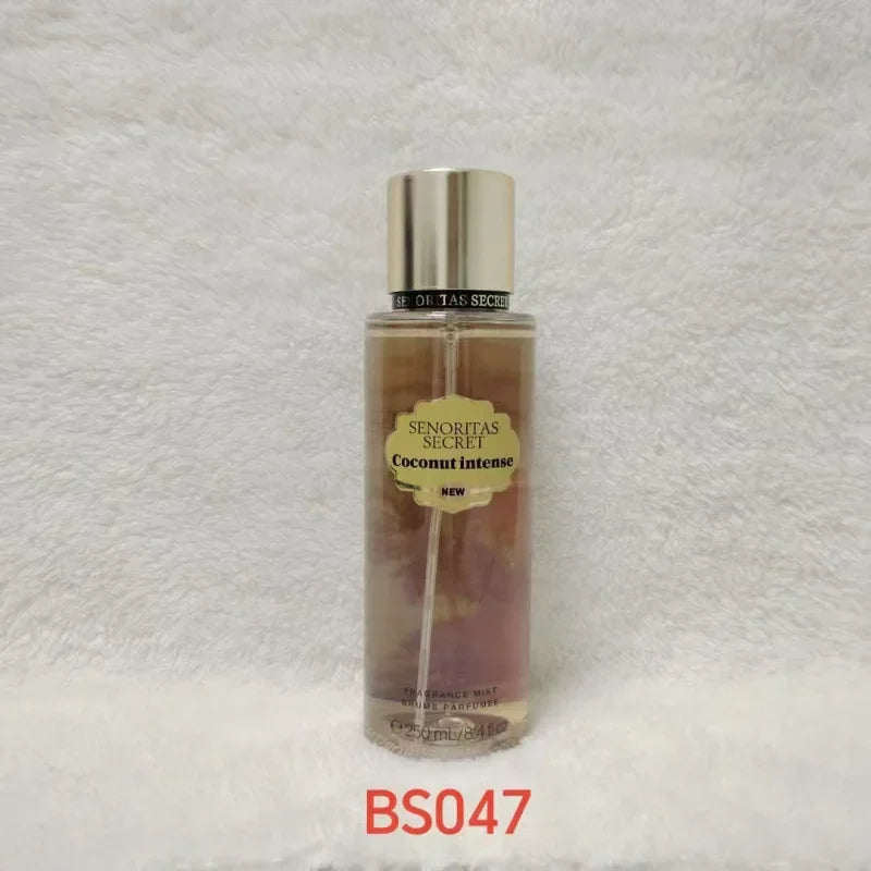 Parfum de fruits à fleurs thaïlandaises Parfum à la vanille pour femmes Parfum de rendez-vous longue durée Good Girl Parfume Body Spray Floral Mist 250ml