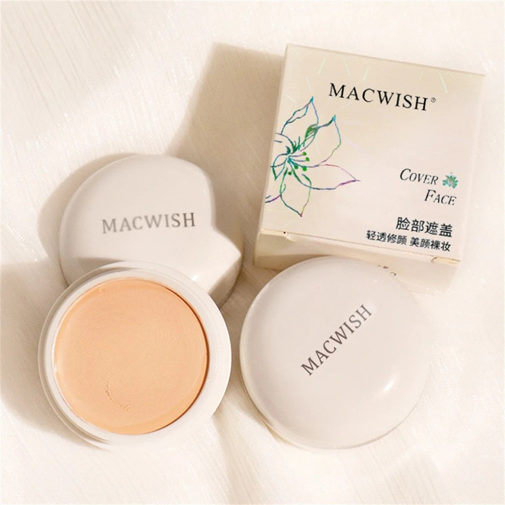 Correcteur à couverture complète imperméable pour tatouages, cicatrices - Fond de teint de finition naturelle pour tous les tons et types de peau