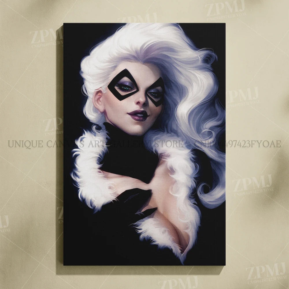 Marvel Comics Female Characters Canvas Pictures Home Decoration Paintings Poster HD Prints Wall Art The Avengers Room Frameless