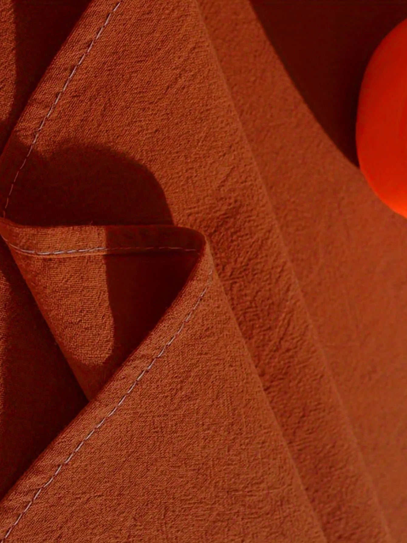 Halloween orange tablecloth dining table square picnic cloth coffee table round table long dining table daily home decoration