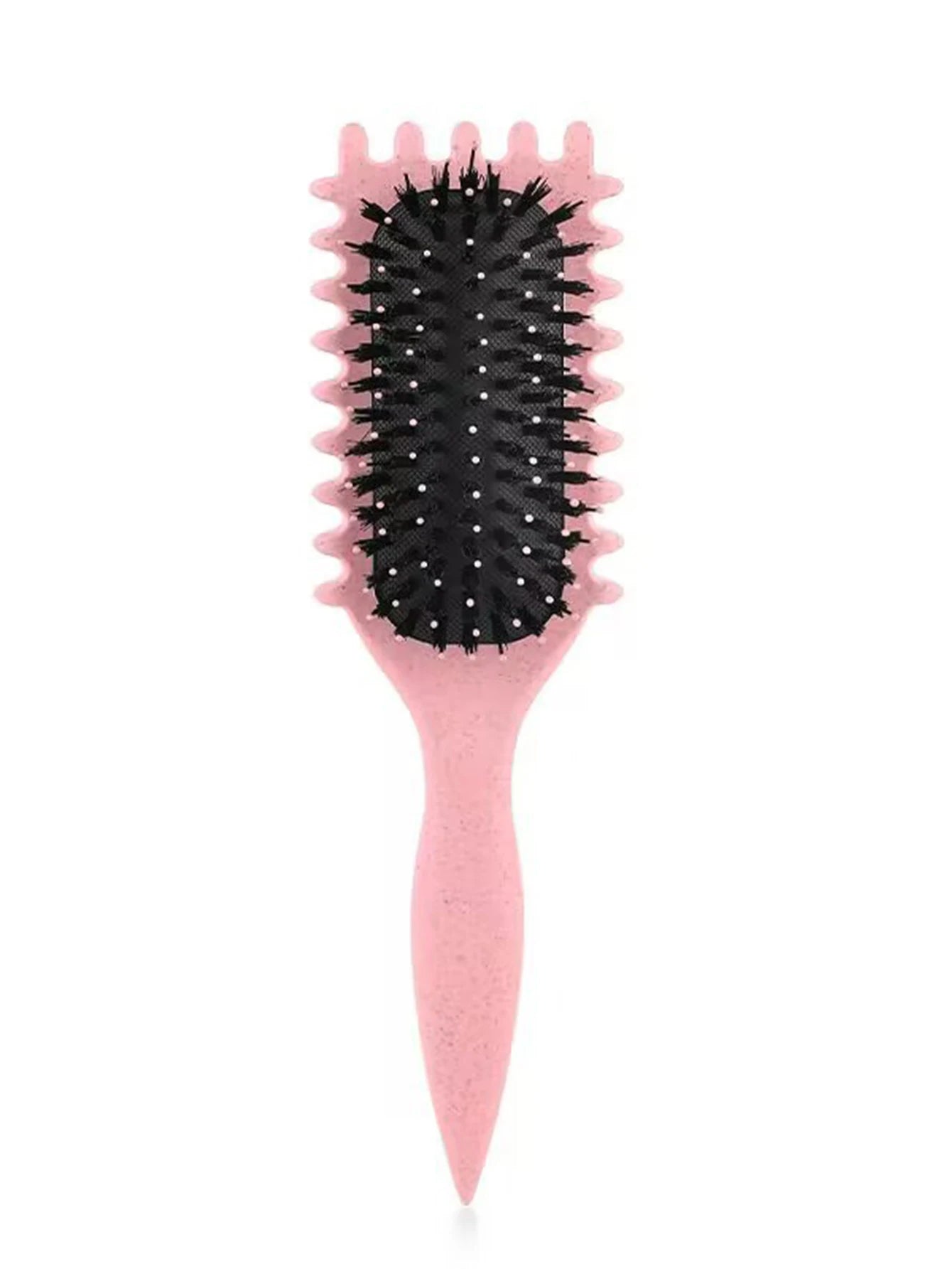 1PCS Brosse de coiffure de définition de cheveux bouclés Brosse à cheveux enlèvement de rides enchevêtré Peigne à cheveux bouclés humides Styling Outil de cheveux bouclés