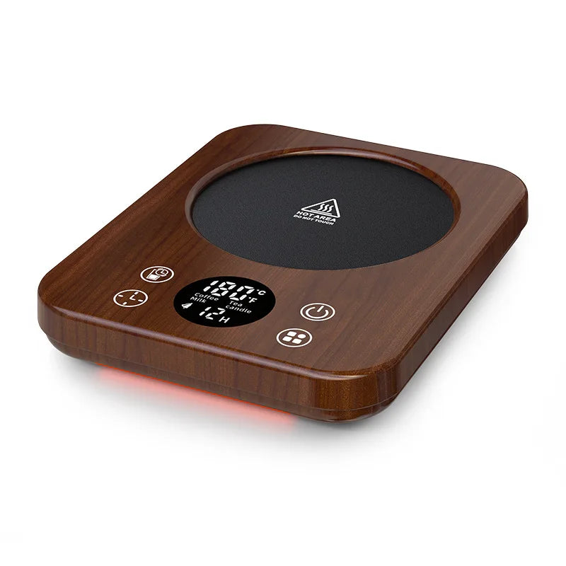 36W Coffee Mug Warmer Cup Heater Heating Pad Electric Hot Plate 9 Gear Temperature Warmer Coaster For Milk Tea Water 220V