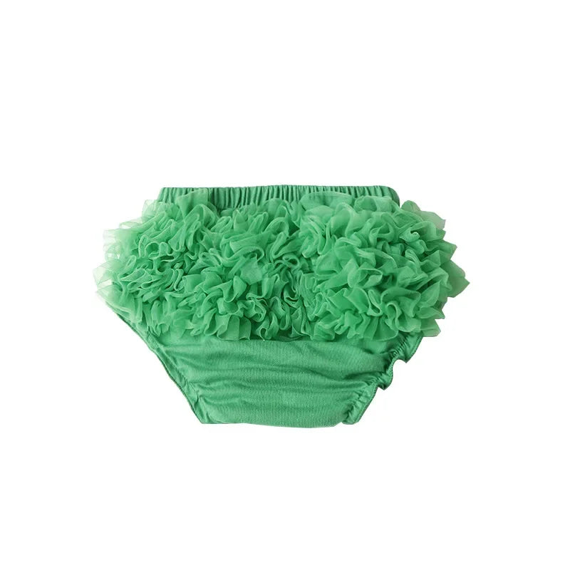 New Summer Shorts for Baby Girl Solid Color White Pink Yellow Grey Red Underpants Mesh Elastic Waist Children's Clothing E1200