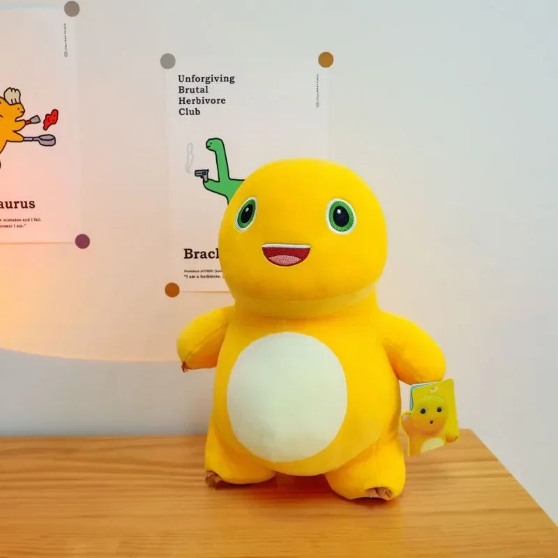 Kawaii Anime Cartoon Little Milk Dragon Doll Cute Dinosaur Stuffed Plush Toy Cute Doll Giving Girls Sleeping Pillow Gift