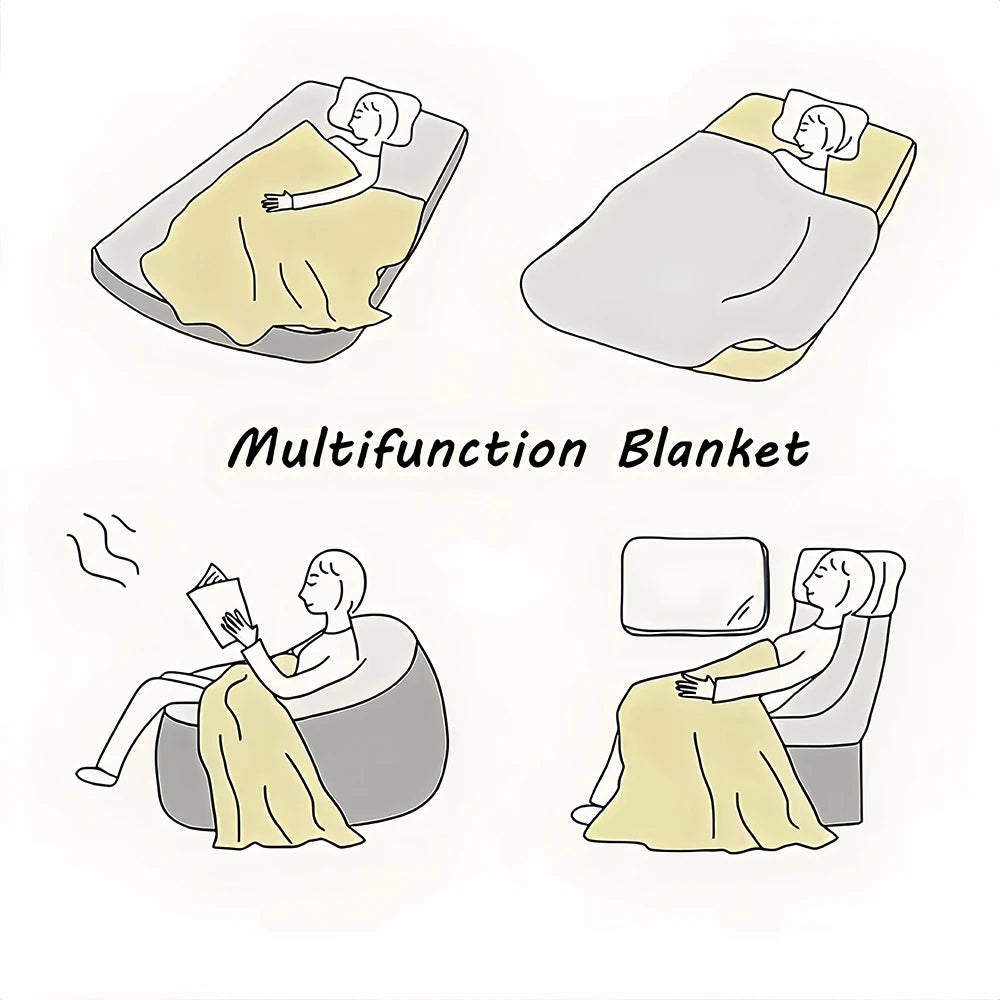 Saja Boys Kpop Demon Hunters Blankets Fleece Autumn/Winter Jinu Super Warm Throw Blankets for Bedding Travel Plush Thin Quilt