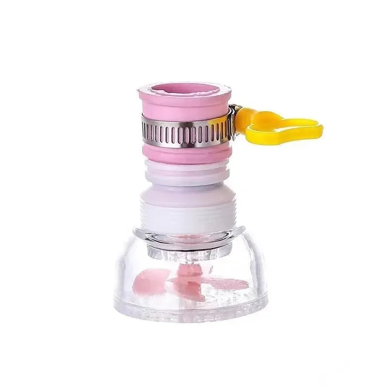 360 Rotation Universal Faucet Bubbler Swivel Water Saving Economizer Head Shower Kitchen Faucet Nozzle Adapter Sink Accessories