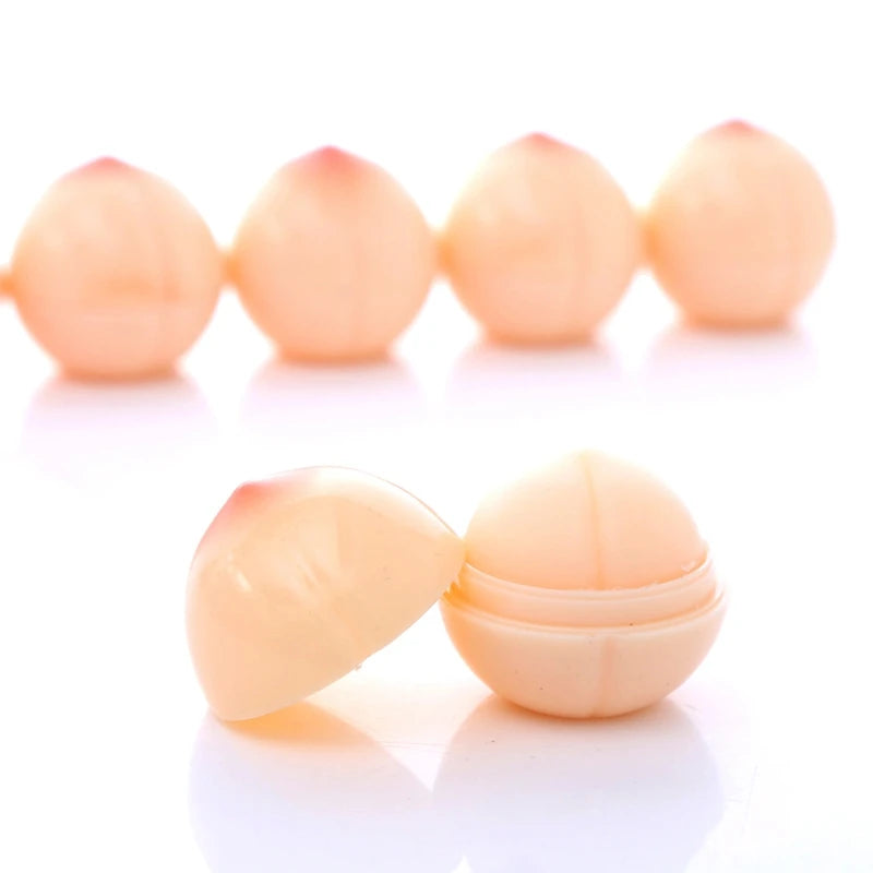 24Pcs Strawberry Peach Tomato Fruit Lip Balm Natural Formula Hydrating Repair Clear Lip Balm Moisturizing For Girls Lips Care