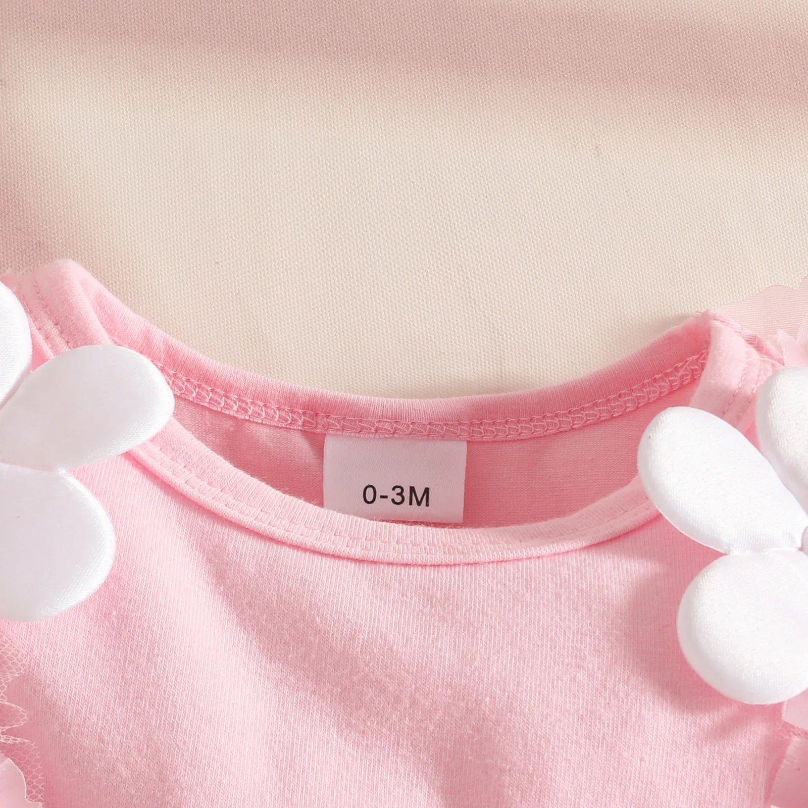 0-2Y Baby Girl Clothes 2Pcs Set Butterfly Tulle Patchwork Bow Baby Dresses for Newborn Girls and Headband Princess Party Outfit