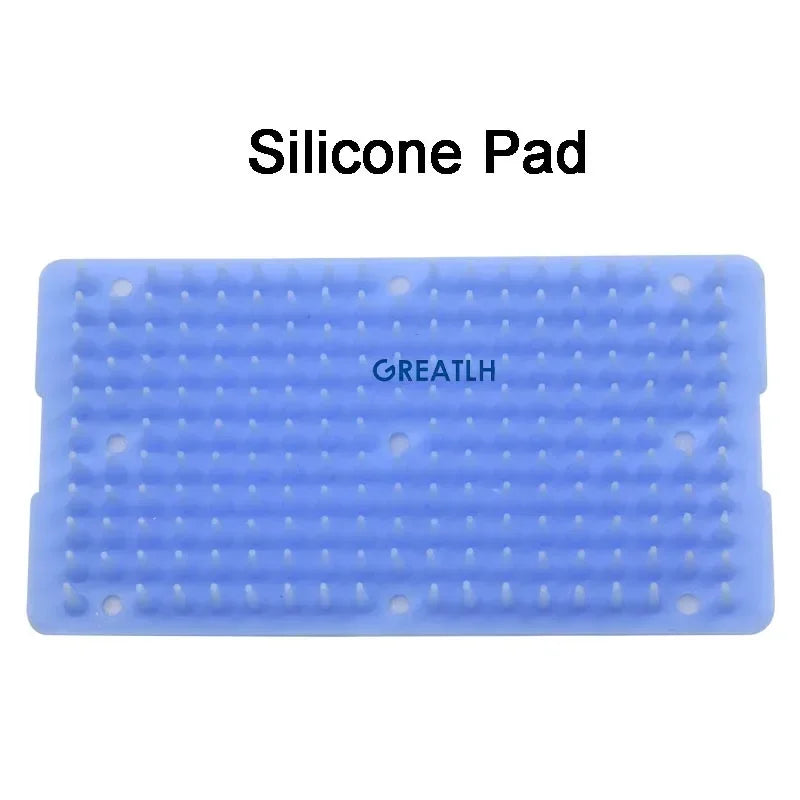 Disinfection Box Sterilization Tray Box Case with Silicone Pad Autoclavable Box