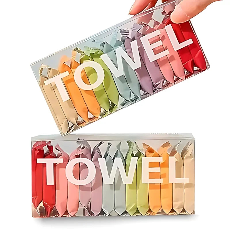 Disposable Facial Towels – 100% Cotton, Portable Individual Packs, Soft Upgrade for Travel