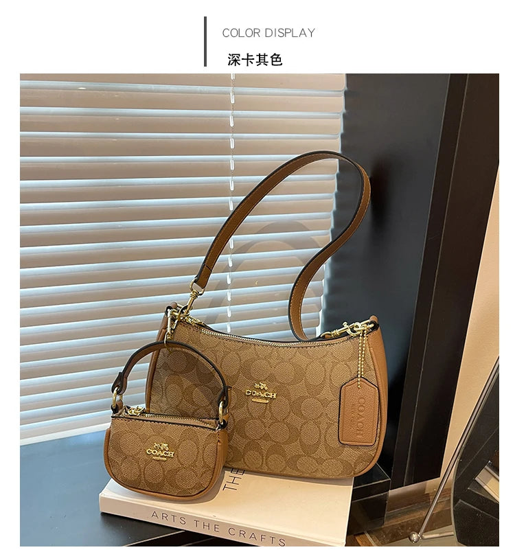 2025 Latest! Modern Vintage Cherry Crossbody - Mahjong - Style Chain Bag, Shoulder/Underarm Design, Women's Light Luxury