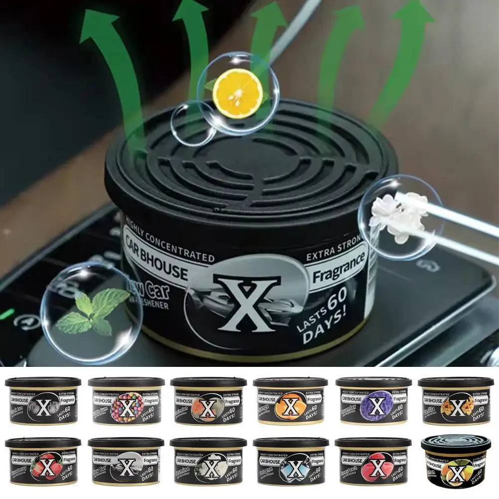 Car Aromatherapy Solid Balm Fragrance Light Fragrance Aromatherapy Car Decoration Long-lasting Fragrance Remove Odors For Home