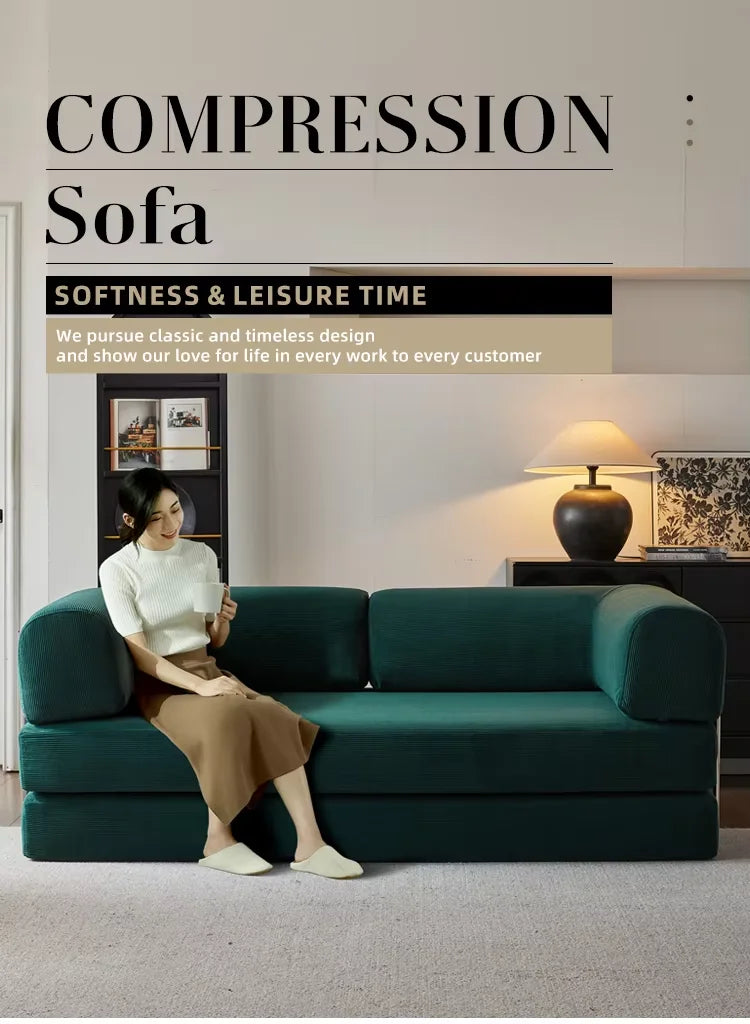 Ensemble de canapé de luxe au Design moderne, meubles d'intérieur pour la maison, canapé-lit à Compression modulaire pour le salon