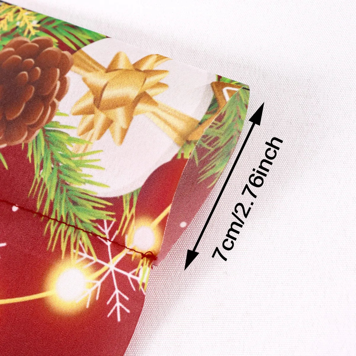 2pcs Christmas Curtain Merry Christmas Decoration for Home 2025 Xmas Curtain Window Ornaments Navidad Natal New Year Gift 2026