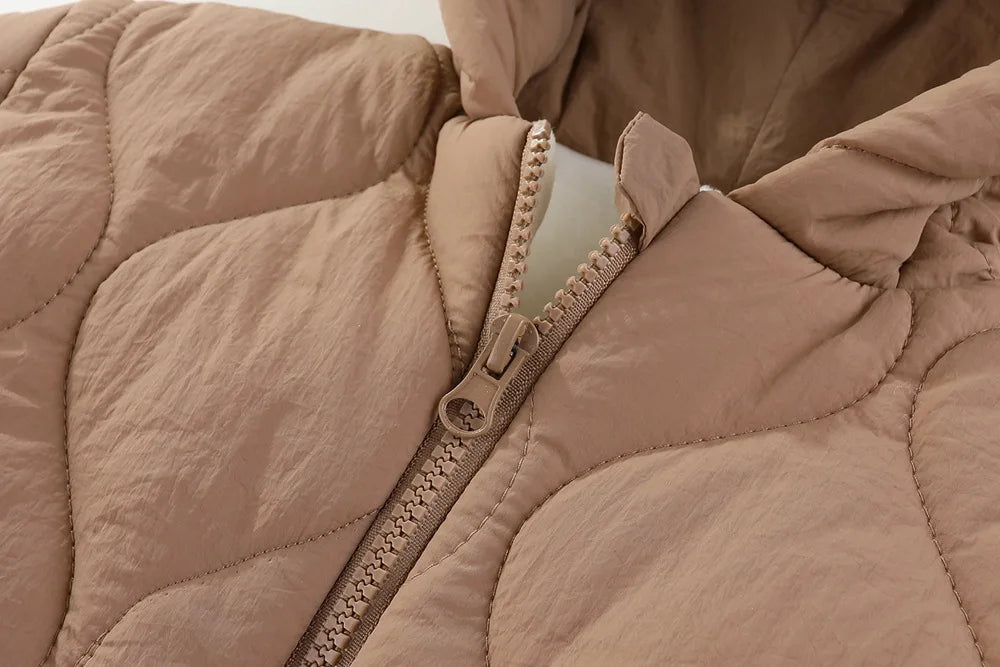 Baby Jumpsuit winter New plush and thick cotton clothing for Newborns crawling Clothes for infants and young baby outdoor clothe