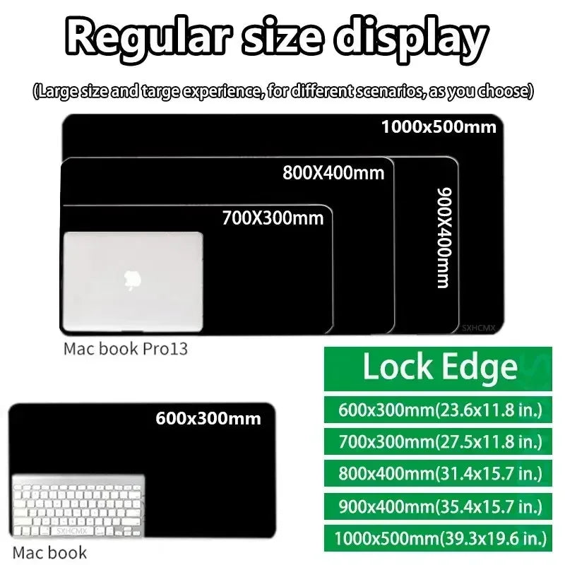 New Gaming Mousepad E-sports B-Battlefield 6 Keyboard Pad Large Game Accessories Lock Edge Desk Mat HD Non-slip Rubber Mouse Pad