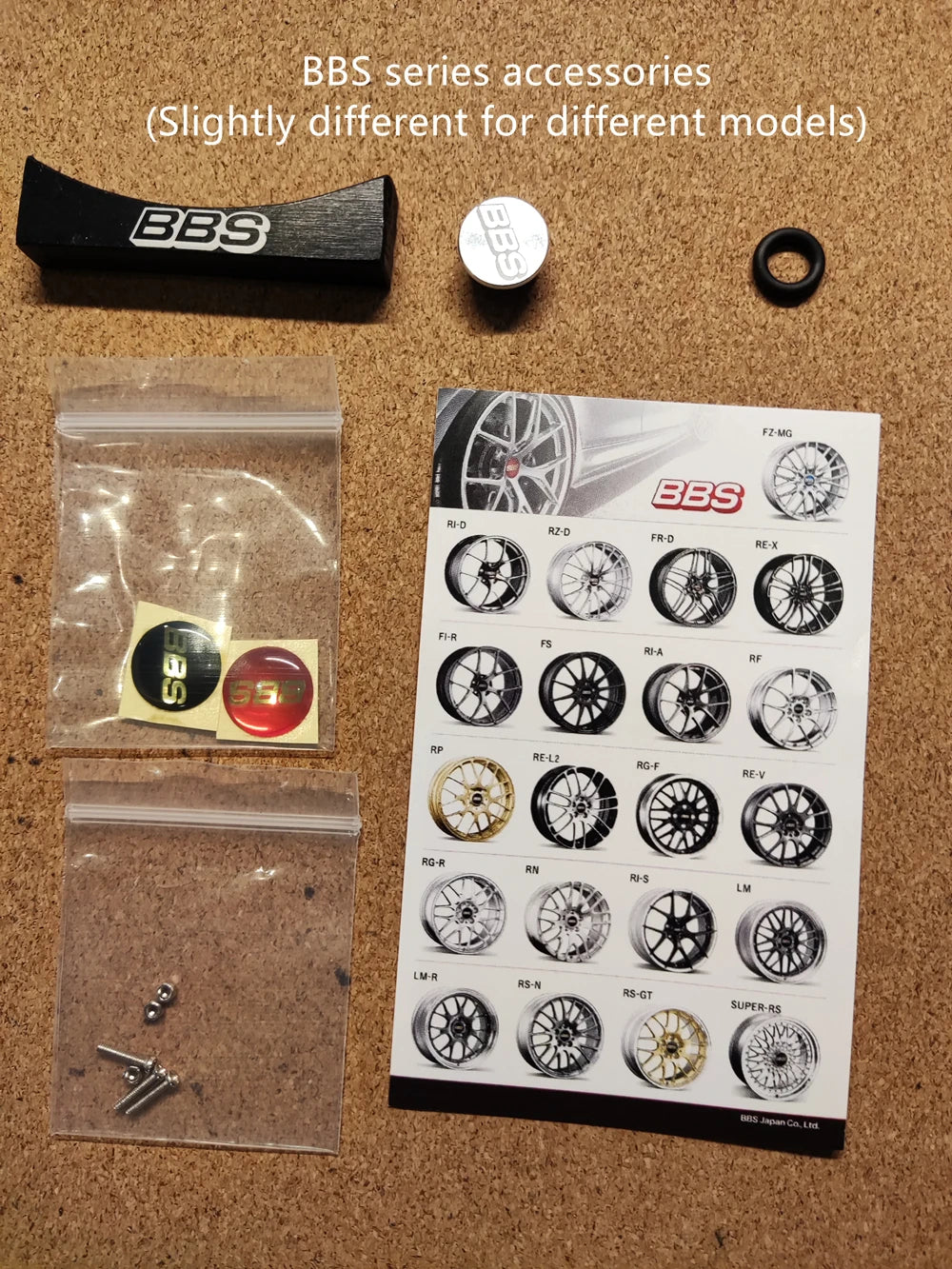 1/5 Car Model Metal Forged Assemble Refitting Wheel Hub  Creative Desktop Display  Personalized  Modification Toys Gift