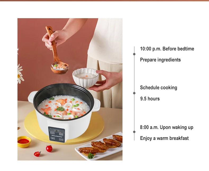 220V Multi Cookers Portable Electric Cooker Household Non-stick Pan Hot Pot Rice Cooker Cooking Appliances