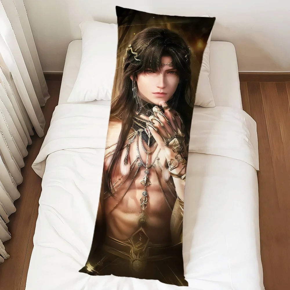 Sacred Chapter Zayne love and deepspace muscle Long Rectangle Pillowcase Bed Comfort Sofa Decoration Dakimakura Pillow cover