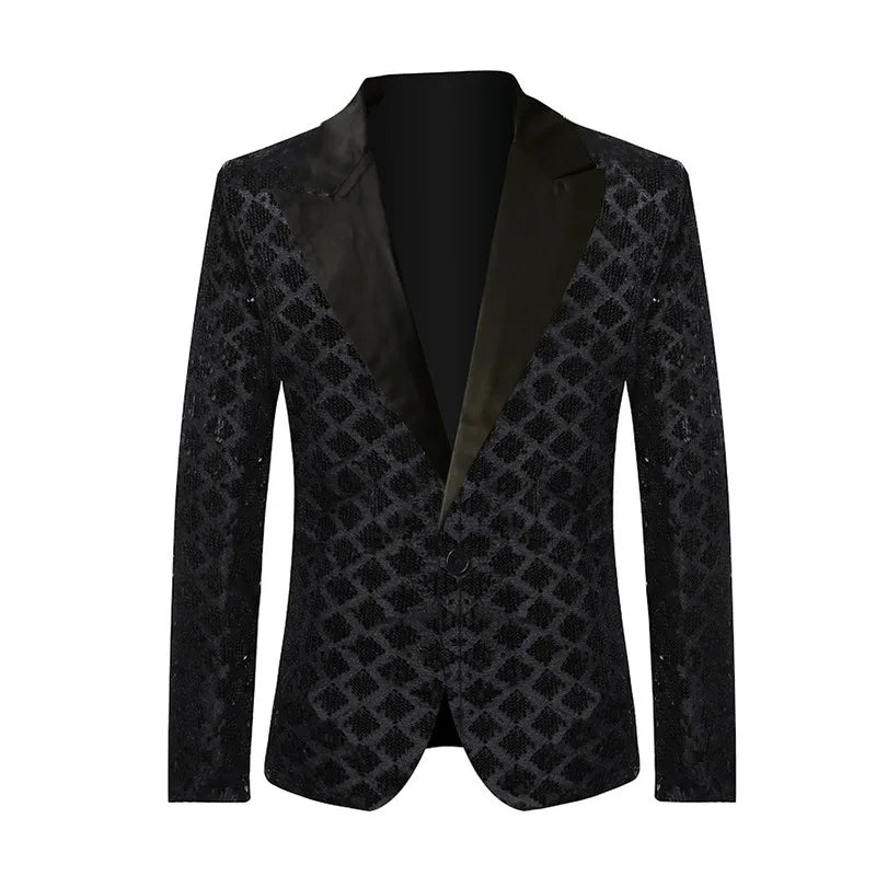 veste de conception a paillettes