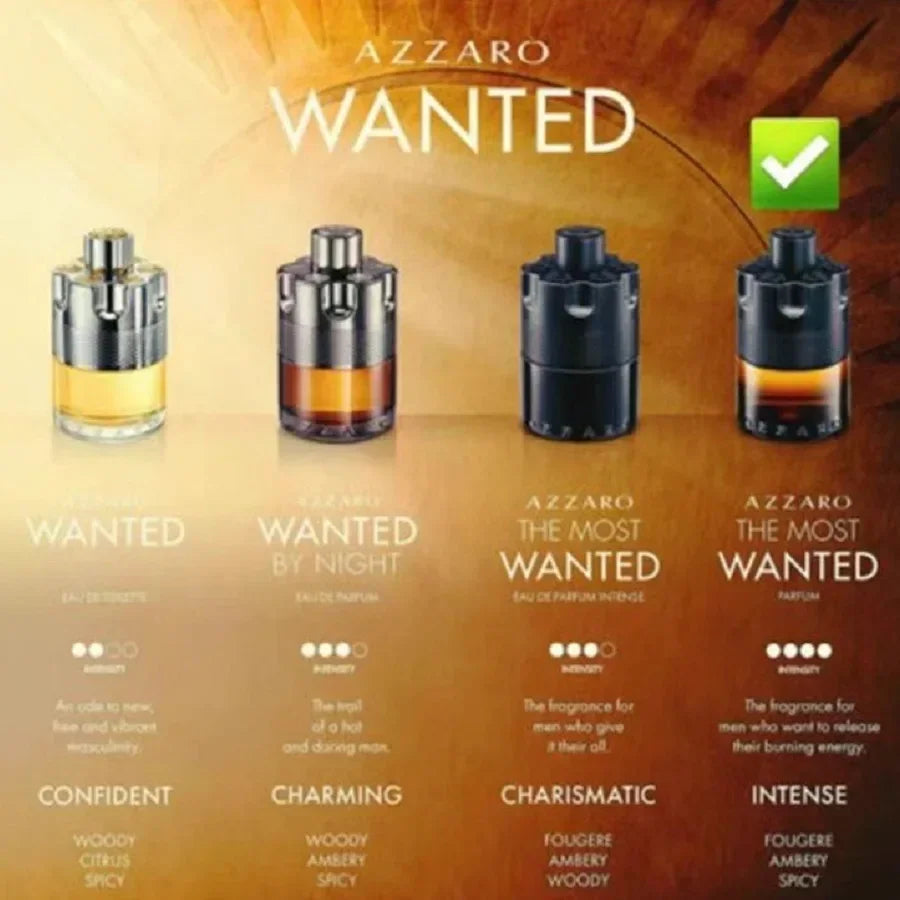 Parfum AZZARO WANTED 100 ml