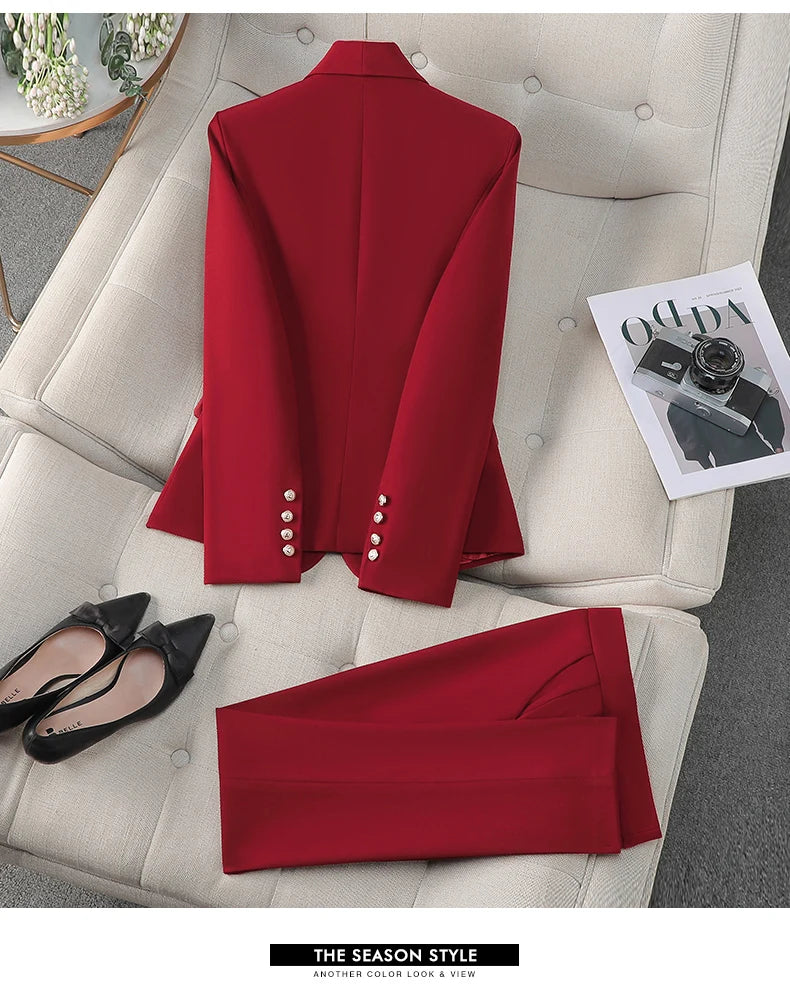 Ensemble blazer pour femmes