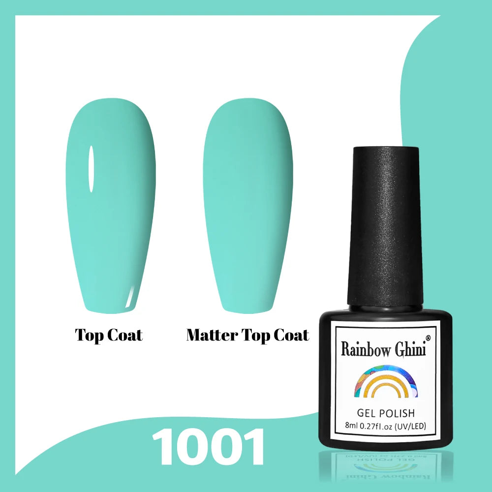 Gel Vernis à ongles semis permanents Paillettes 8Ml 150 couleurs