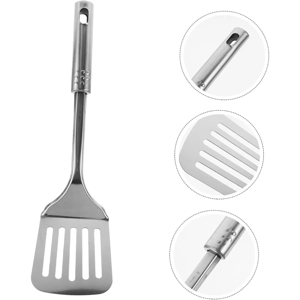 Stainless Steel Kitchen Shovel, Kitchen Spatula, Non Stick Cookware Can Be Cleaned in A Dishwasher, Easy To Clean Ideal Cookware