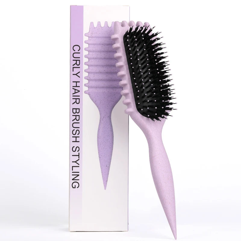Brosse pour la mise en forme des boucles pour hommes et femmes