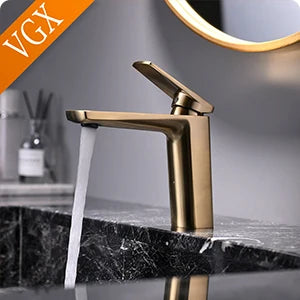 VGX Automatic Cup Washer Rinser Glass Cup Washer Bar Beer Milk Tea Cup Cleaner Faucet Stainless Steel 304 Kitchen Accessories