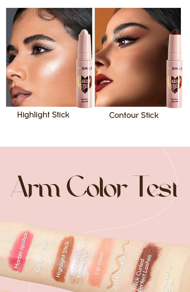 Kit de maquillage avec étuis d’organisation