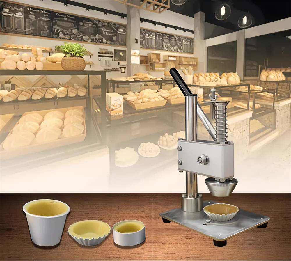 Stainless Steel Non-Stick Cupcake Mold Multiple Size Baking Mould Pastry Tool Commercial Manual Egg Tart Shape Machine