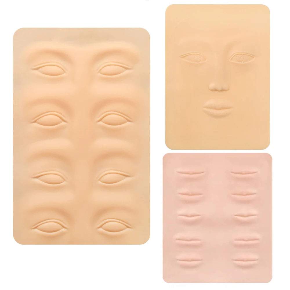 1pc  Pratique Fausse peau pour les artistes débutants Microblading Maquillage Accessoire permanent