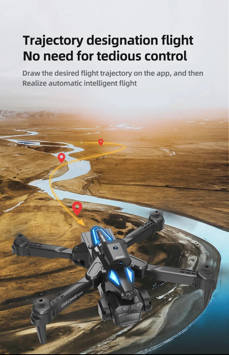 New C10 Drone HD light Flow positioning Obstacle Avoidance gesture photography Foldable quadcopter toy Halloween, Thanksgiving,