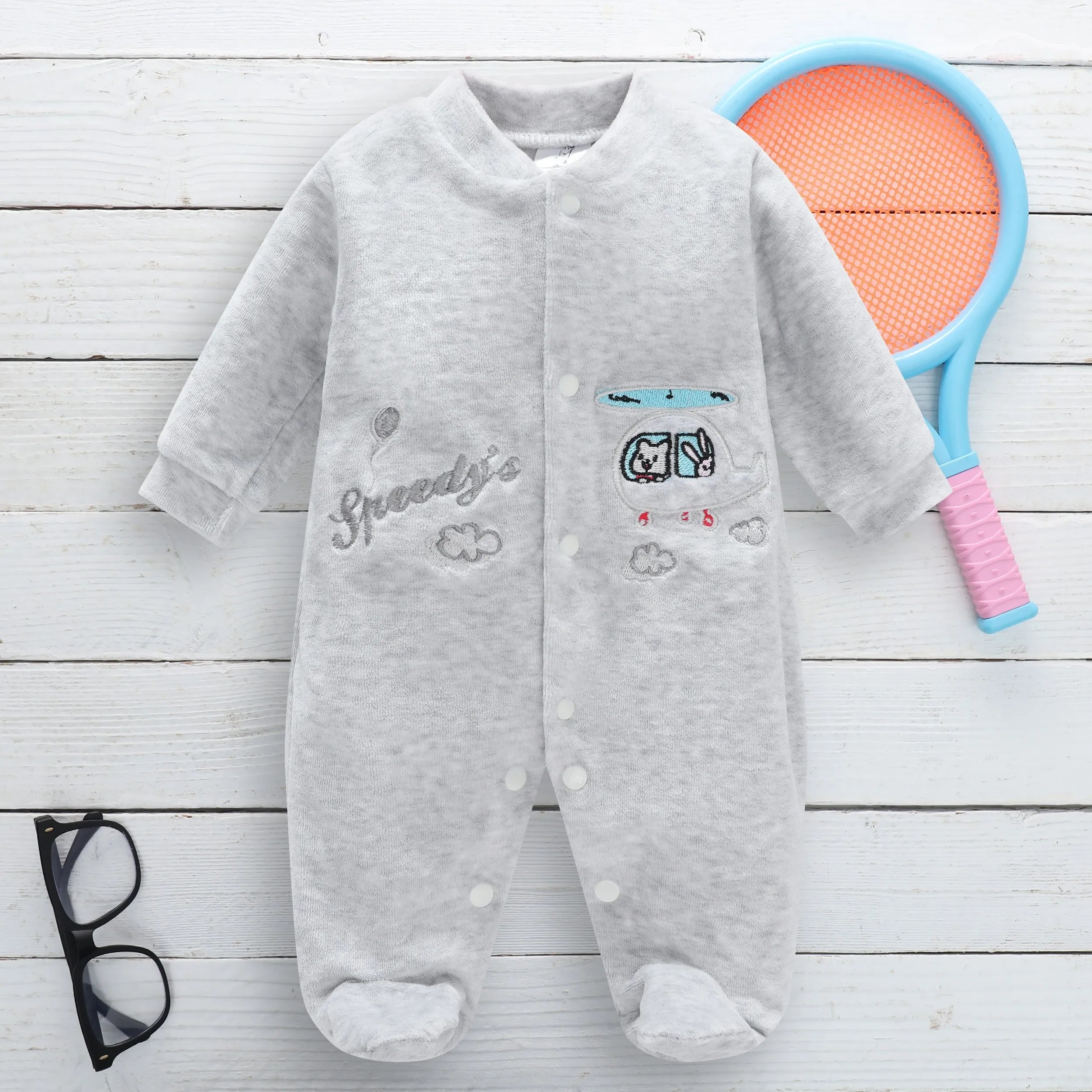 Baby Girl Clothes For Baby Clothes 0 To 12 Months Boys Clothing Newborn Baby Things Bodysuits One-pieces Cartoon Fleece Pajamas