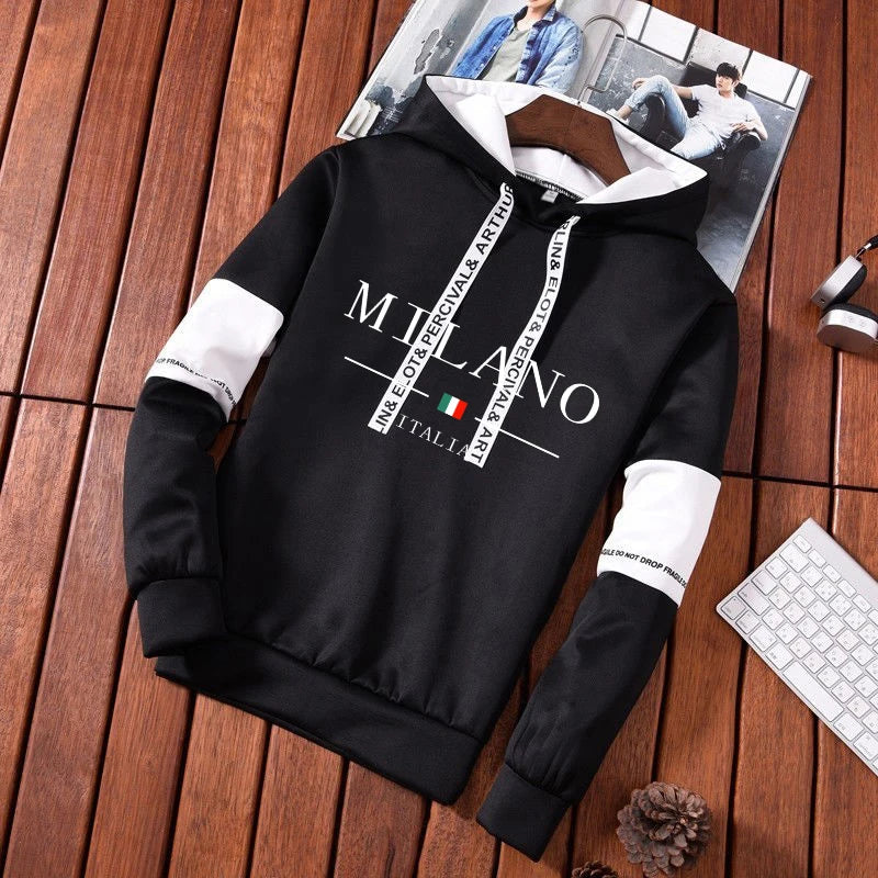 Ensemble de survêtement à capuche chaud Milano Casual imprimé