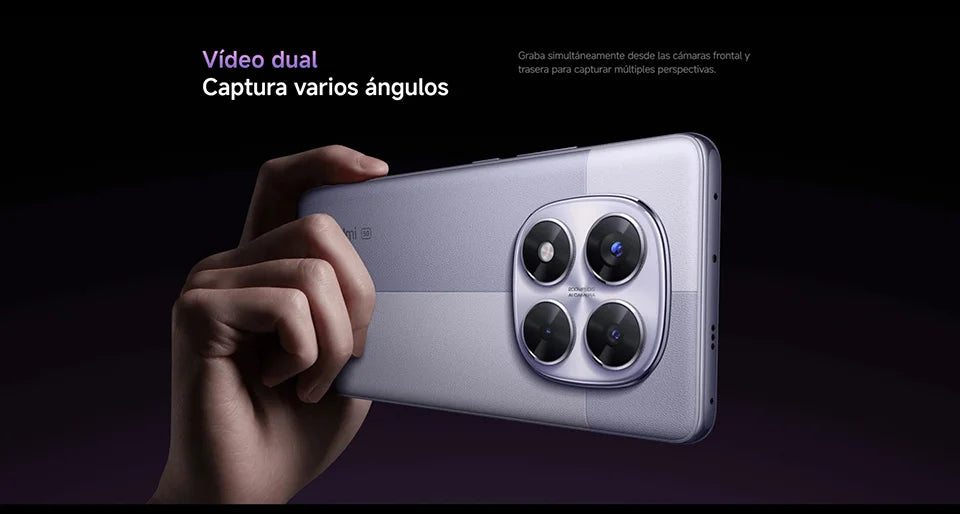 Xiaomi Redmi Note 14 Pro 5G NFC，MediaTek Dimensity 7300-Ultra,200MP Camera,5110mAh battery，45W charging，120Hz display,Charger Not Included