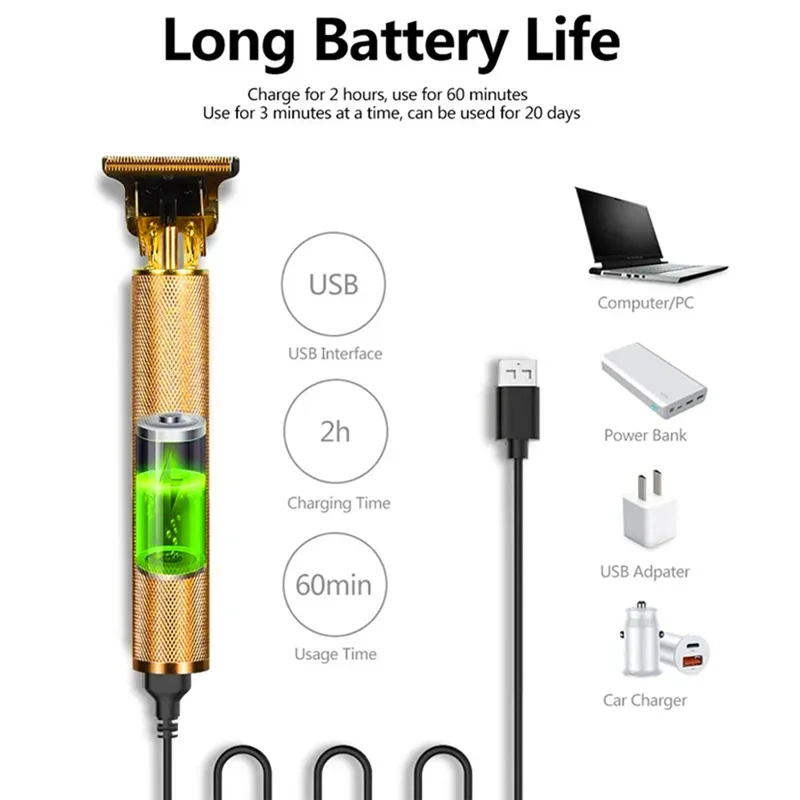 B59B-Tondeuse à cheveux électrique