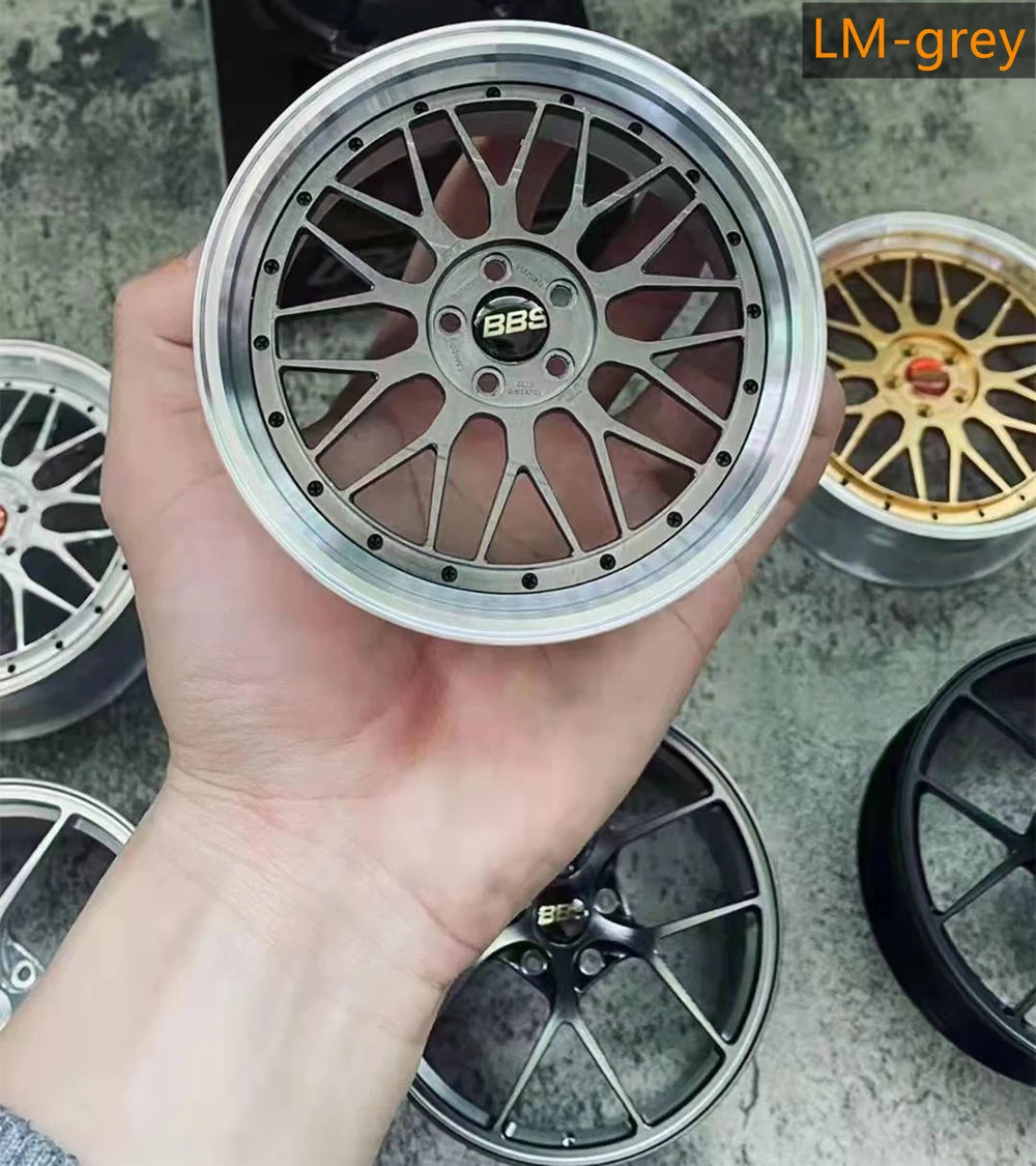 1/5 Car Model Metal Forged Assemble Refitting Wheel Hub  Creative Desktop Display  Personalized  Modification Toys Gift