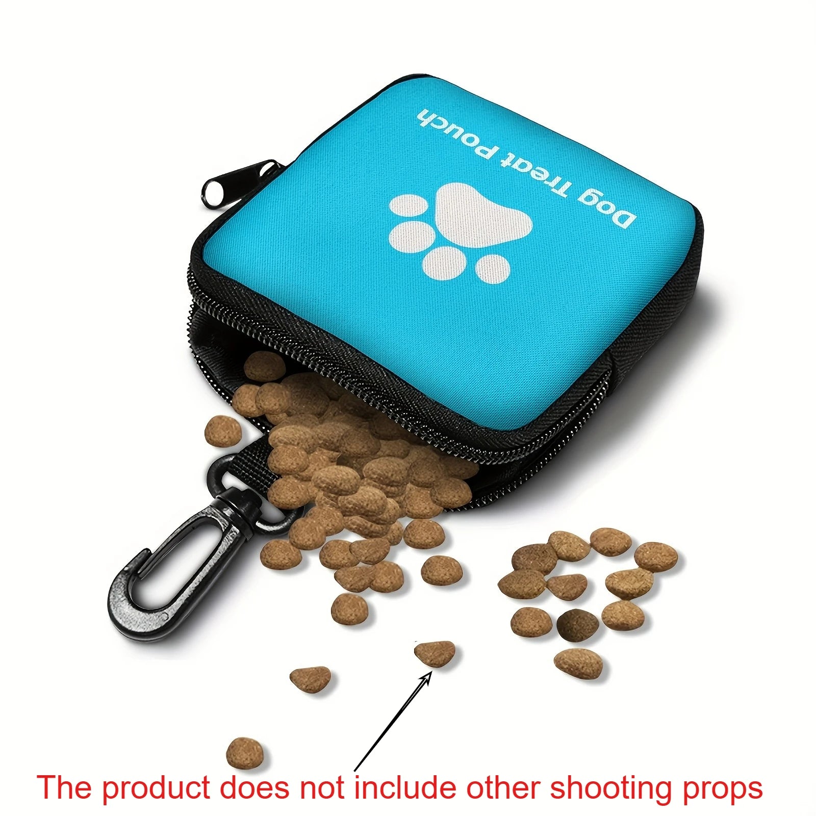 1pc Dog Training Treat Bag with Zipper Closure - Portable Pet Bag for Outdoor Activities Pet Walks,Available in Multiple Colors