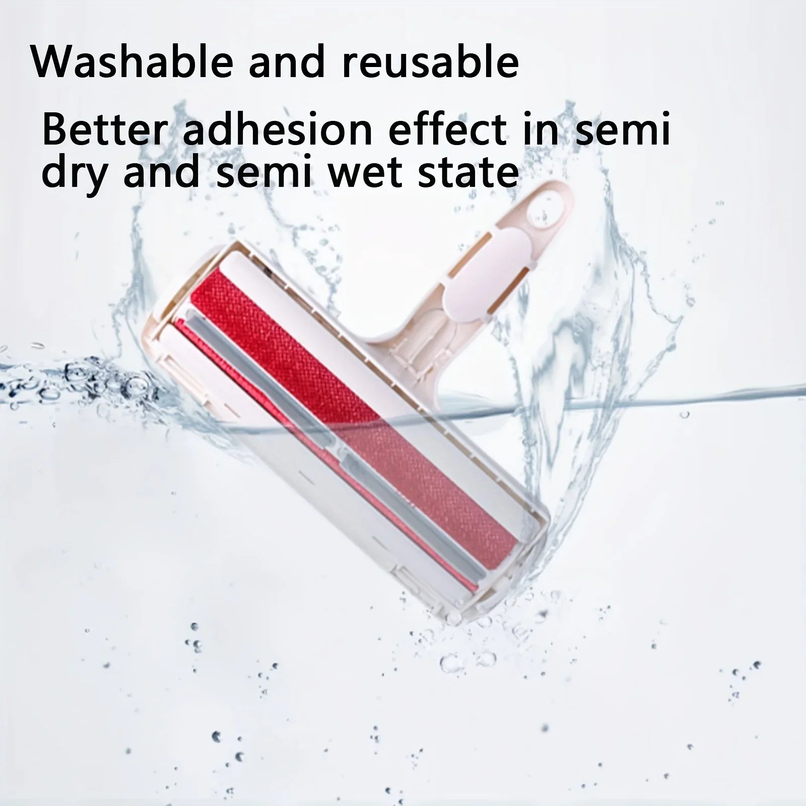 Reusable Pet Lint Roller - Dog Cat Hair Remover Roller, Easy to Clean Fur Removal Tool for Clothes Furniture,