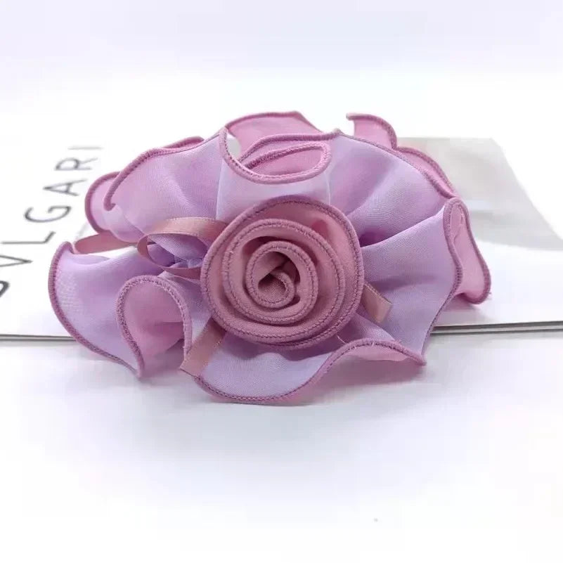 Élastique pour cheveux Fleur