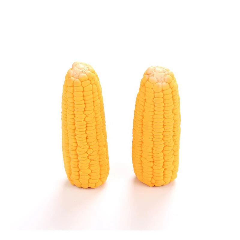 New Pet Toys Squeak Toys Latex Corn shape Puppy Dogs Toy Pet Supplies Training Playing Chewing Dog funny Toy For Small Dogs
