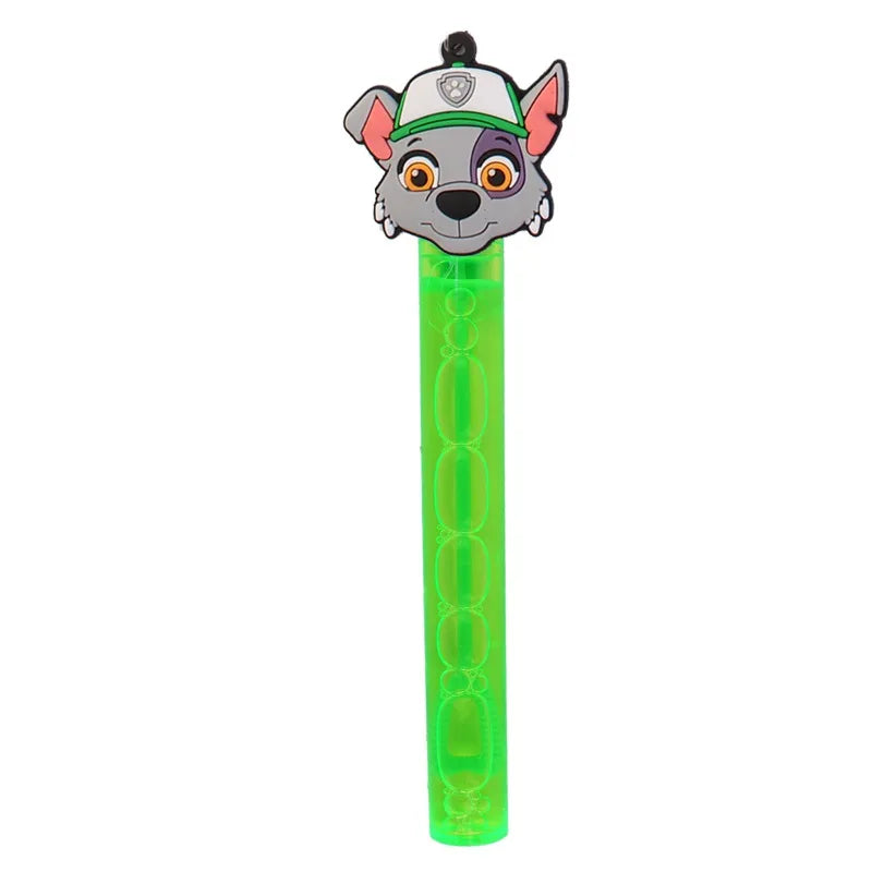 New Cartoon Paw Patrol Bubble Stick Cartoon Portable Bubble Stick Anime Bubble Blow Stick Children Outdoor Party Toys Gifts