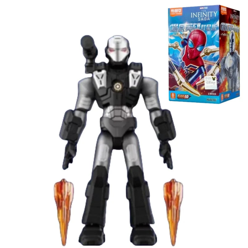 BLOKEES Marvel Building Blocks Galaxy Version 2 Unlimited Legend series Spider Man Iron Man Assembling Toy Model Ornaments Gifts