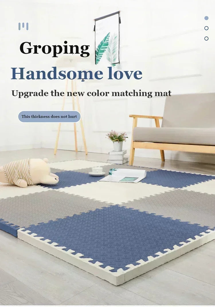 8-16PCS Baby Puzzle Floor Kids Carpet Baby Mattress EVA Foam Baby Blanket Educational Toys Baby Play Mat for Children 30x1cm