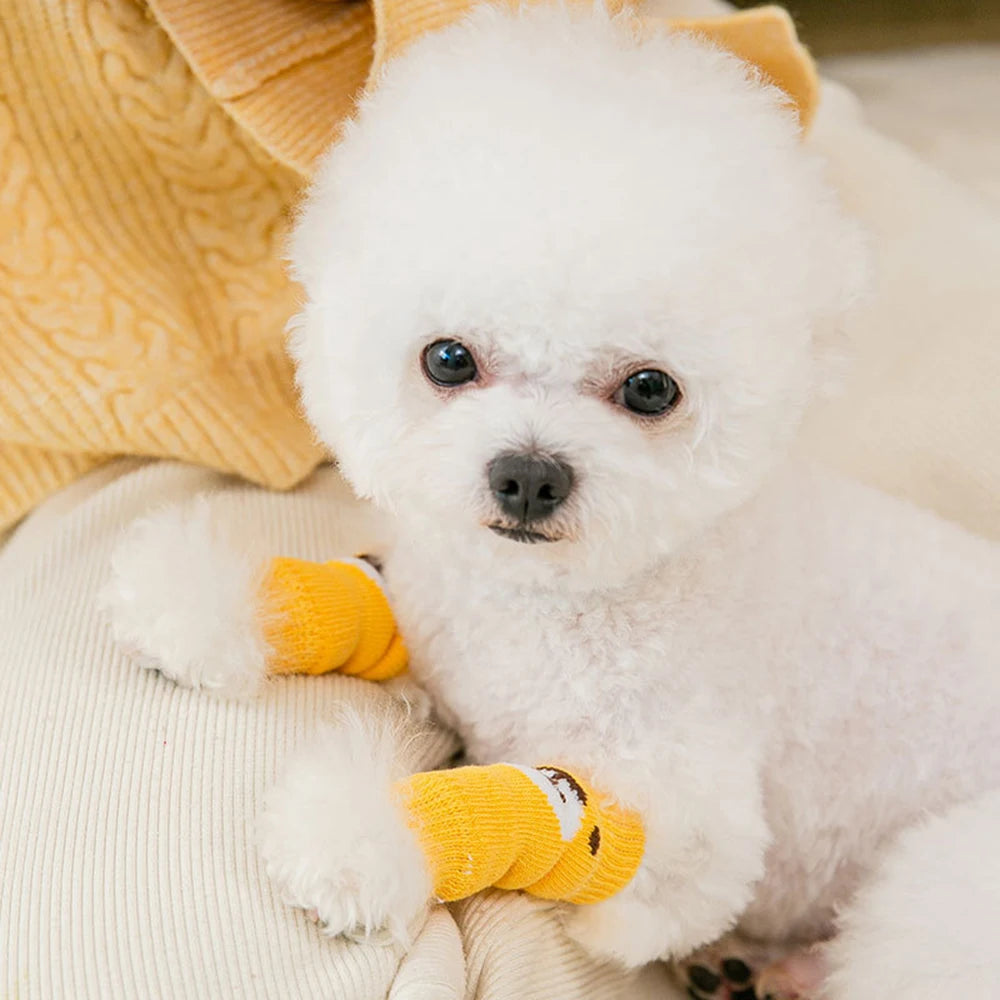 Puppy Joint Socks Booties Warm Knee Pad Dog Socks Dog Elbow Protector Dog Leg Cover Anti Urine Warm Knee Pad Pet Leg Warmers